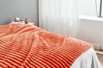 Luxury Ribbed Fleece Throw - Rust - Image 5