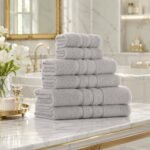 Super Soft Hotel Style Towel Set - Silver