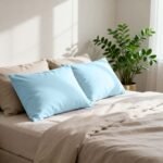 Super Soft Cozy Plain Pillowcase Set - Sky Blue
