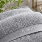 Highly Absorbent Soft Bamboo Towel Set - Silver