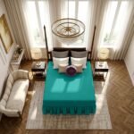 Luxury Valance Bed Sheet Collection - Deep Teal