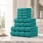 8 Piece Ultra Soft Cotton Towel Bale Set - Sage Green