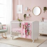 Teddy Bow Baby Fleece Throw – Pink - Image 2