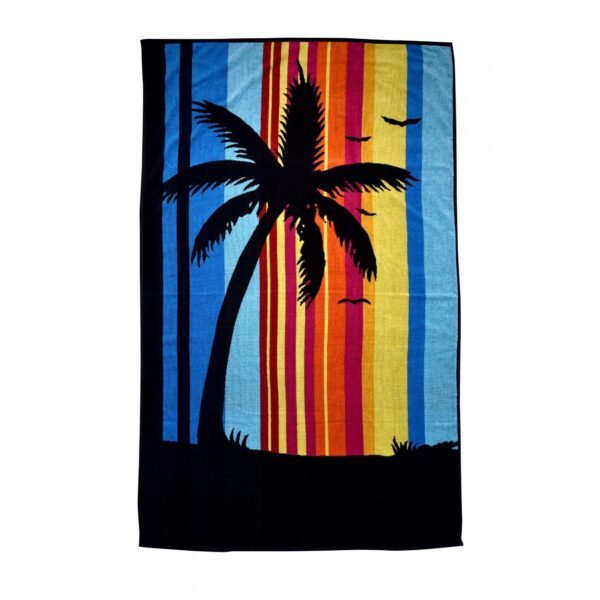 1PK Sunset Beach Towels Extra Large - Multi