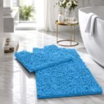 Extra Large Loop Bath Mat Set - Turqouise