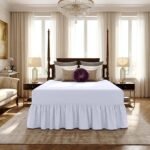 Luxury Valance Bed Sheet Collection - White