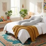 Detachable Full Body Maternity Pillow - Light Grey - Image 3