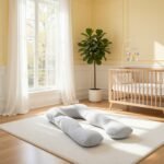 Detachable Full Body Maternity Pillow - Light Grey - Image 2