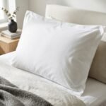 100% Cotton 300 TC Housewife Pillow Case - White - Image 4