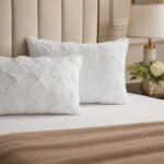 Pinch Pleat Soft Support Pillow - White (Pack Of 2) - Image 3