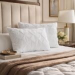 Pinch Pleat Soft Support Pillow - White (Pack Of 2)