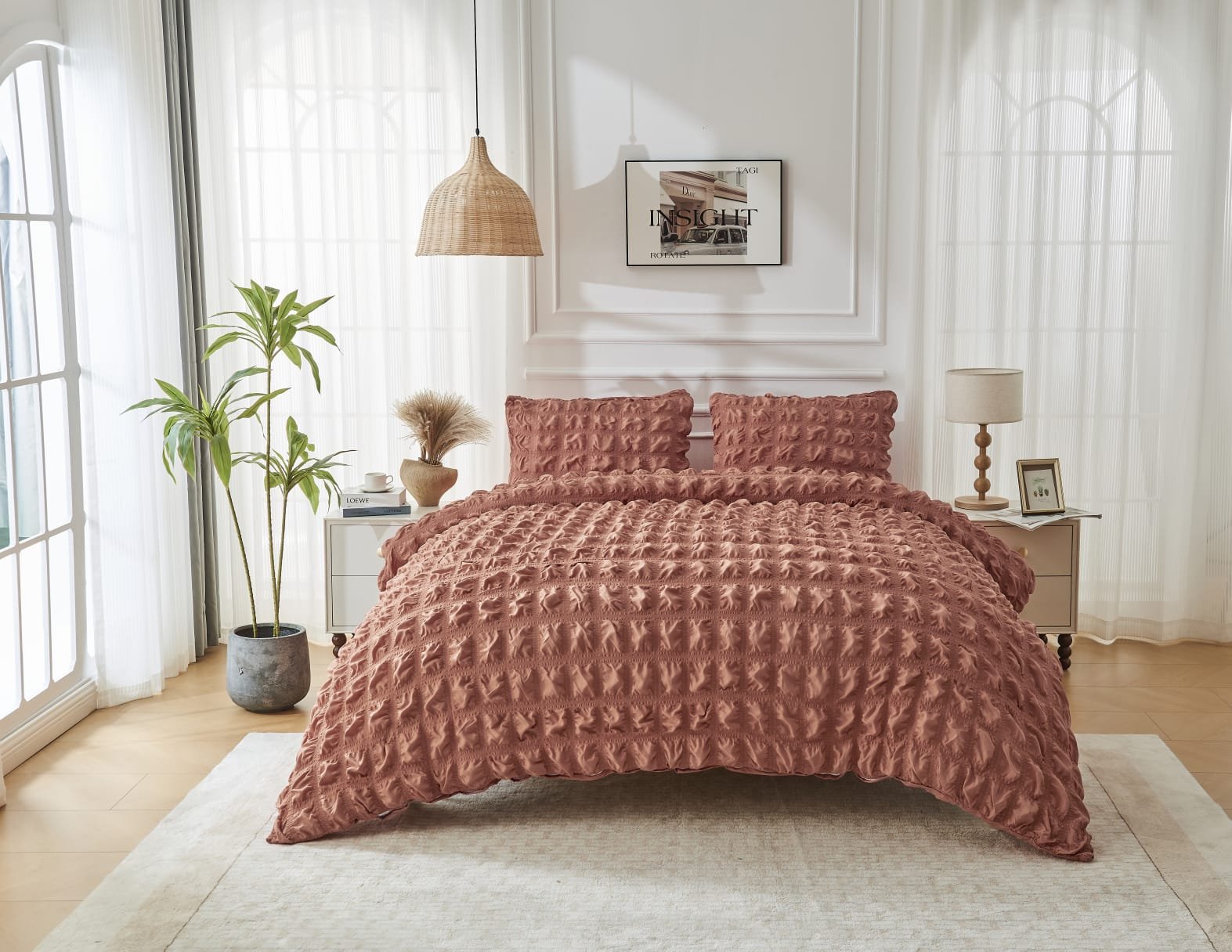 WhatsApp Image 2026-04-22 at 6.27.15 PM Luxury Raised Texture Duvet Cover Set - Rust