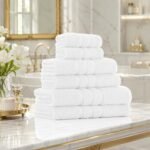 Super Soft Hotel Style Towel Set - White