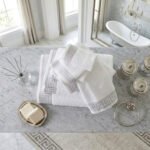 Luxury 8 Piece Cotton Towel Bale Set - White