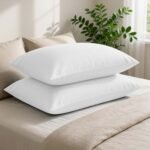 Super Soft Cozy Plain Pillowcase Set - White