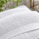 Highly Absorbent Soft Bamboo Towel Set - White