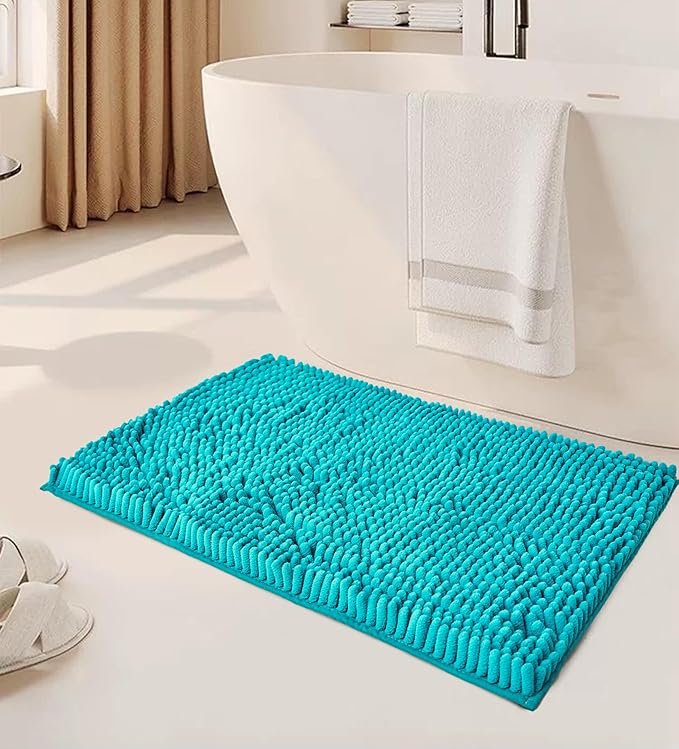 Premium Absorbent Bath Mat - Teal