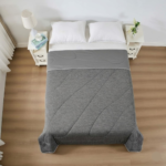 Cooling Quilt Soft Lightweight Summer Duvet - Charcoal