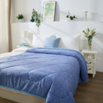 Cooling Quilt Soft Lightweight Summer Duvet - Blue