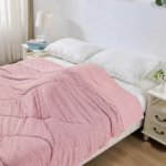 Cooling Quilt Soft Lightweight Summer Duvet - Pink