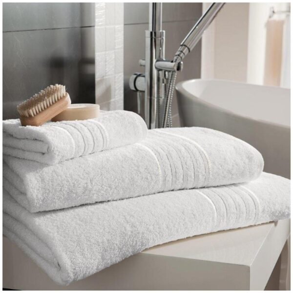 Highly Absorbent Quick Dry Towel Set - White