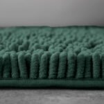 2-Piece Loop Bath Mat Set - Dark Green - Image 5