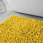 2Piece Loop Bath Mat Set - Ochre