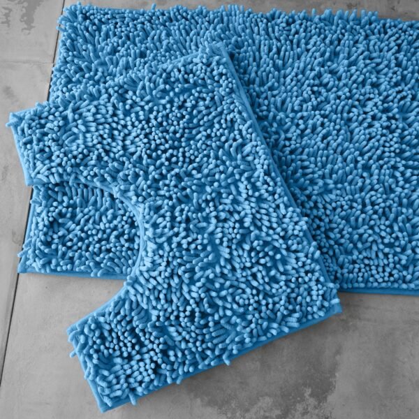 2Piece Loop Bath Mat Set - Turqouise