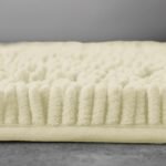 2Piece Loop Bath Mat Set - Cream