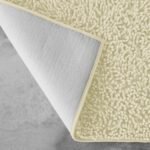2Piece Loop Bath Mat Set - Cream