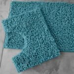 2Piece Loop Bath Mat Set - Teal