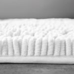 2Piece Loop Bath Mat Set - White