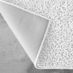 2Piece Loop Bath Mat Set - White