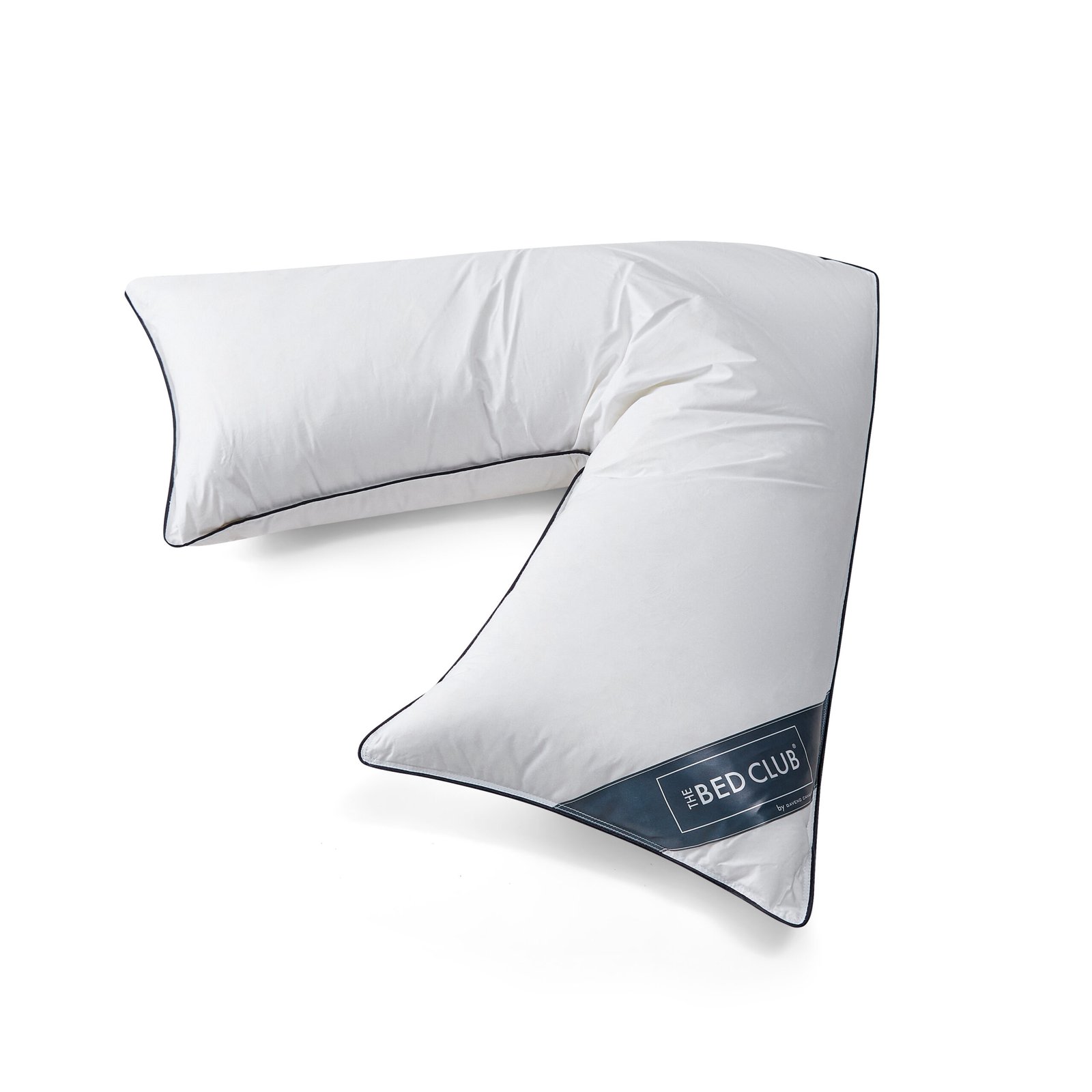 1 (1) Luxury Hotel Quality V Shape Pillow - White