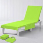 Luxury Quick Dry Beach Chair Cover - Green