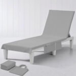 Luxury Quick Dry Beach Chair Cover - Grey