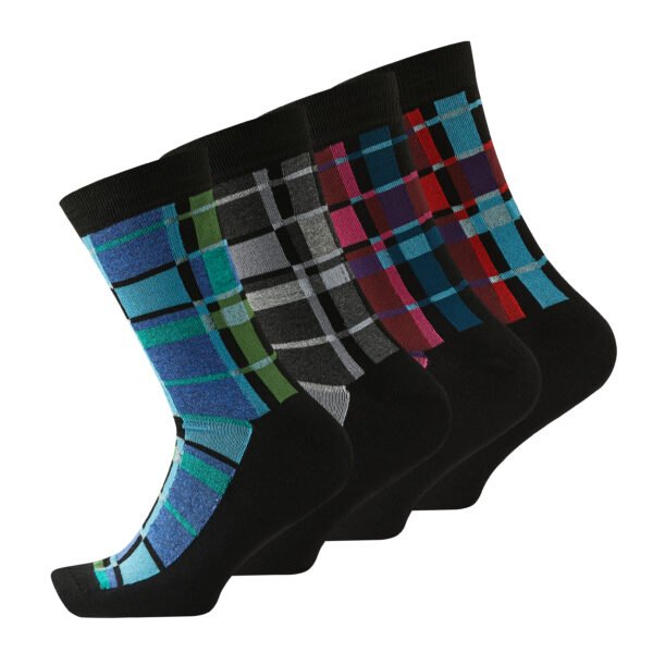 12 Pack Men's Breathable Cotton Socks - Multi