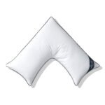 Luxury Hotel Quality V Shape Pillow - White