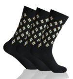 12 Pack Men's Smart Patterned Suit Socks - Bng