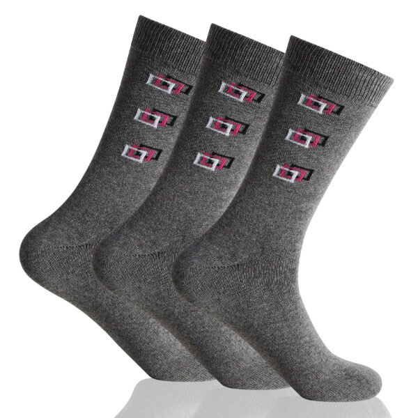 12 Pack Men’s Square Pattern Suit Socks Bng Add a refined touch to your formal wardrobe with these 12 Pack Men’s Square Pattern Suit Socks Bng. Designed with a stylish square pattern, these socks combine classic elegance with everyday comfort, making them perfect for office wear, business meetings, formal occasions, or smart daily dressing. Their versatile design pairs effortlessly with suits, smart trousers, and formal footwear for a polished and professional appearance. Made from soft and breathable fabric, these socks help keep feet cool, fresh, and comfortable throughout the day. The lightweight material provides a smooth feel inside shoes, while the flexible stretch fit offers secure support without feeling tight or restrictive. Designed for extended wear, they allow natural movement and dependable comfort during busy working days and special events. These socks are crafted for durability and maintain their softness, shape, and stylish appearance even after repeated washing. The square pattern adds a subtle modern detail while remaining sophisticated enough for both professional and smart casual outfits. Whether at the office, travelling, or attending formal events, these socks provide reliable comfort with timeless style. This convenient twelve pack offers excellent value and ensures you always have a fresh pair ready when needed. Combining comfort, flexibility, and elegant design, these men’s suit socks are an essential addition to any modern wardrobe. Key Features Pack of twelve men’s square pattern suit socks Soft breathable fabric for lasting comfort Stylish square pattern suitable for formal wear Flexible stretch fit for secure everyday wear Durable construction suitable for regular use Care Instructions Machine wash with similar colours Wash at a low temperature for best results Do not bleach Tumble dry on low or air dry naturally Avoid ironing to maintain fabric quality