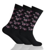 12 Pack Men’s Square Pattern Suit Socks Bng Add a refined touch to your formal wardrobe with these 12 Pack Men’s Square Pattern Suit Socks Bng. Designed with a stylish square pattern, these socks combine classic elegance with everyday comfort, making them perfect for office wear, business meetings, formal occasions, or smart daily dressing. Their versatile design pairs effortlessly with suits, smart trousers, and formal footwear for a polished and professional appearance. Made from soft and breathable fabric, these socks help keep feet cool, fresh, and comfortable throughout the day. The lightweight material provides a smooth feel inside shoes, while the flexible stretch fit offers secure support without feeling tight or restrictive. Designed for extended wear, they allow natural movement and dependable comfort during busy working days and special events. These socks are crafted for durability and maintain their softness, shape, and stylish appearance even after repeated washing. The square pattern adds a subtle modern detail while remaining sophisticated enough for both professional and smart casual outfits. Whether at the office, travelling, or attending formal events, these socks provide reliable comfort with timeless style. This convenient twelve pack offers excellent value and ensures you always have a fresh pair ready when needed. Combining comfort, flexibility, and elegant design, these men’s suit socks are an essential addition to any modern wardrobe. Key Features Pack of twelve men’s square pattern suit socks Soft breathable fabric for lasting comfort Stylish square pattern suitable for formal wear Flexible stretch fit for secure everyday wear Durable construction suitable for regular use Care Instructions Machine wash with similar colours Wash at a low temperature for best results Do not bleach Tumble dry on low or air dry naturally Avoid ironing to maintain fabric quality