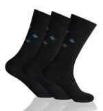 3 Pack Geometric Pattern Suit Socks - Bng