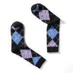 12 Pack Women's Geometric Print Socks - Multi
