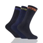 3 Pack Premium Workwear Socks - Black
