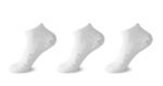 12 Pack Ladies Soft Bamboo Low Cut Socks - White
