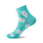 12 Pack Ladies Soft Floral Print Socks - Multi