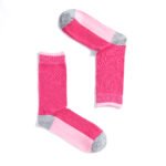 12 Pack Ladies Cherry Cotton Socks - Multi