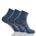 12 Pack Ladies Cotton Rich Daily Socks - Multi