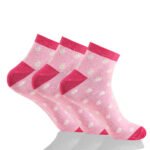 12 Pack Ladies Flowerina Smart Socks - Multi