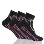 12 Pack Ladies Cotton Sports Socks - Multi